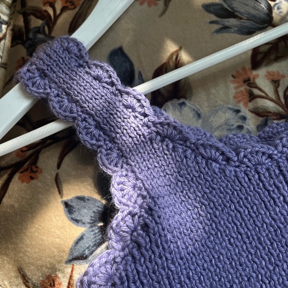 Handmade Knit Tank Top - Picture 3 of 5